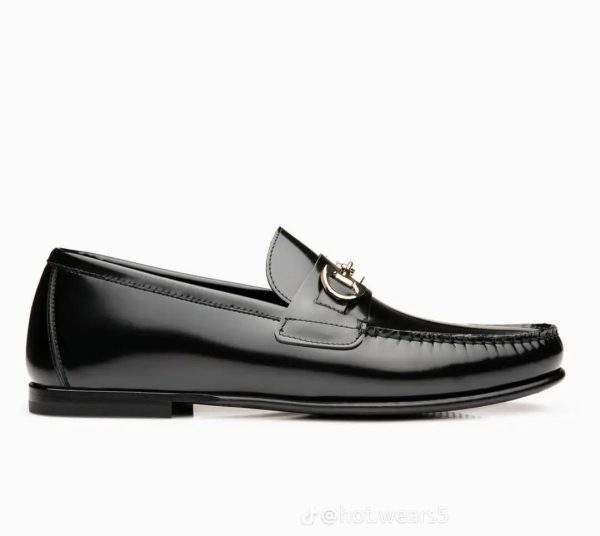 Luxury Black Leather Loafers - Image 3